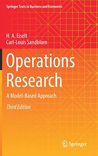 Operations Research: A Model-Based Approach