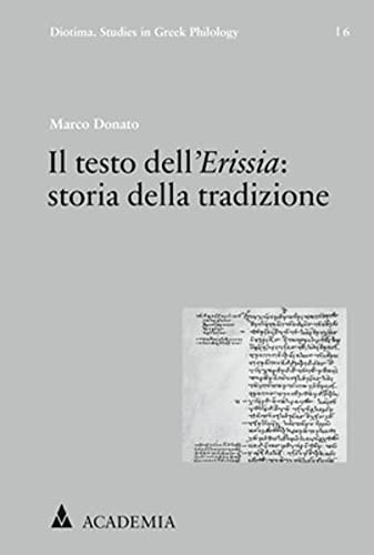 Il Testo Dell'erissia: Storia Della Tradizione