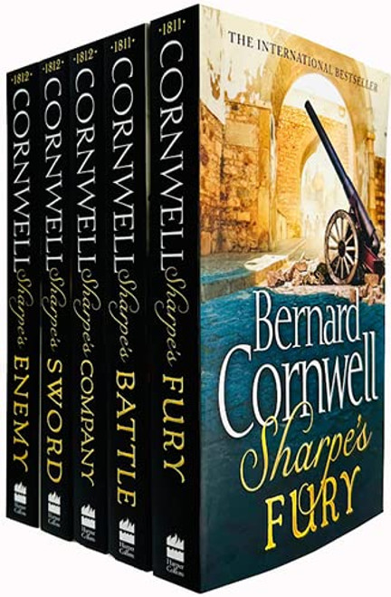 Bernard Cornwell's Richard Sharpe's Series 11 to 15 Books Set