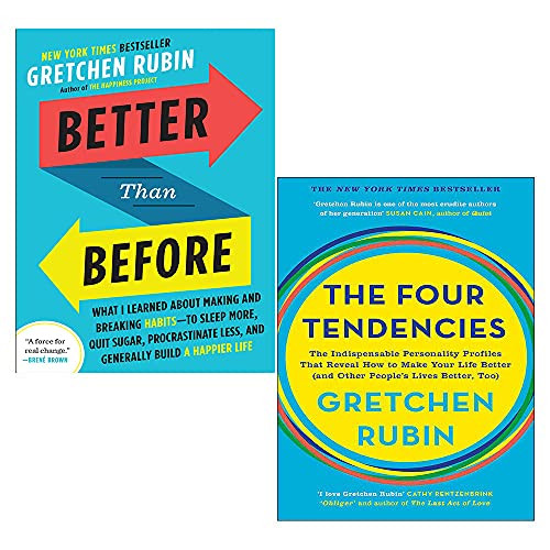 Gretchen Rubin 2 Books Collection Set - Better Than Before The Four
