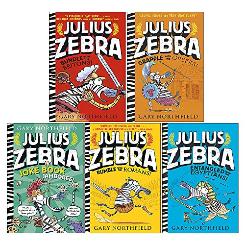 Julius Zebra Series The Toga-Tasic 5 Books Collection Box Set by Gary