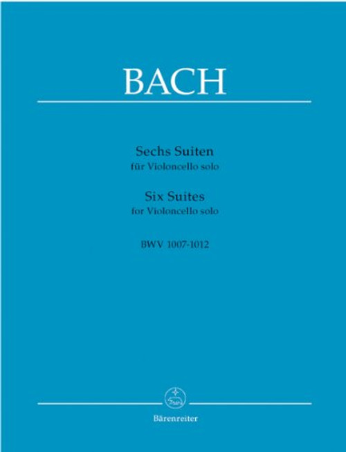 Bach: 6 Cello Suites BWvolume 1007-1012