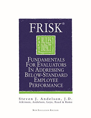 FRISK Fundamentals for Evaluators in Addressing Below-Standard