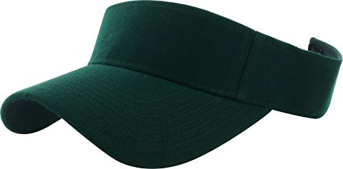 Dealstock Plain Men Women Sport Sun Visor One Size Adjustable Cap