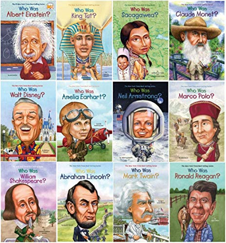 Who Was...? Children's Biography Series Set of 12 books