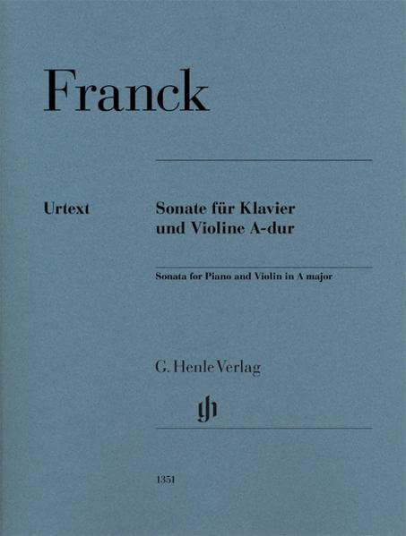 Violin Sonata in A Major (Multilingual Edition)
