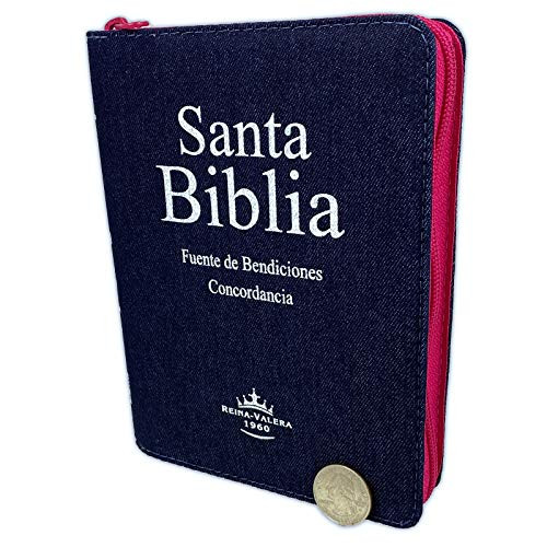 Biblia Promesas Jean Compacta Reina Valera 1960 Fucsia Con Indice Para