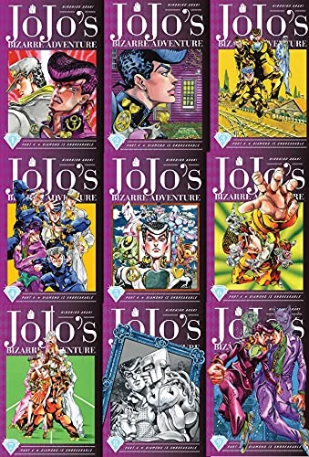 Jojos Bizarre Adventure Part 4 Diamond Is Unbreakable volume 1-9 FULL