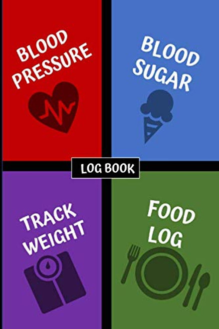 Blood Pressure Blood Sugar Log Book