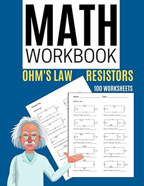 Math Workbook Ohm's Law 100 Worksheet