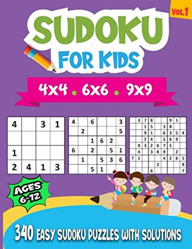 Sudoku For Kids Ages 6-12