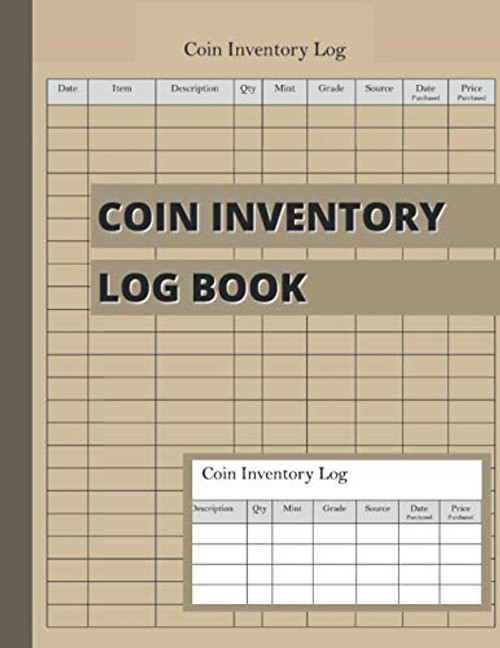 Coin Inventory Log Book