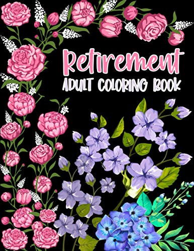 Retirement Adult Coloring Book