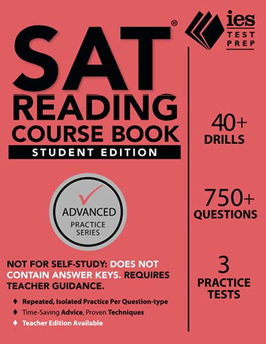 SAT Reading Course Book: Student Edition (Advanced Practice)