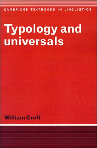Typology and Universals