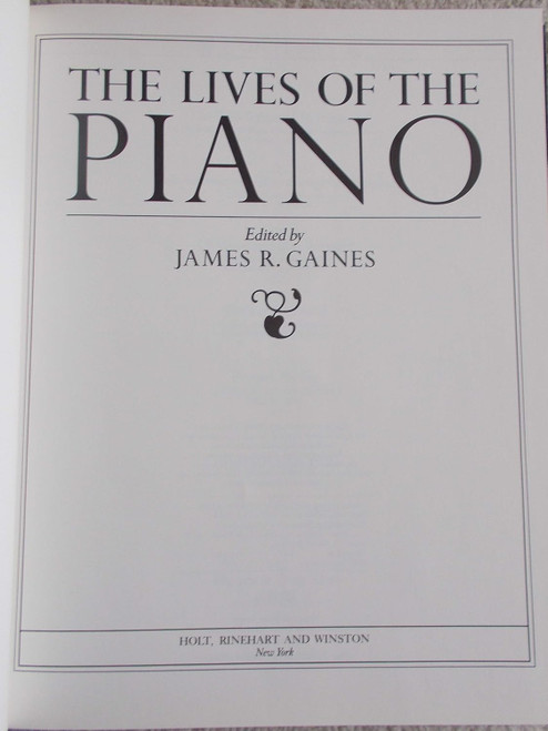 The Lives of the Piano