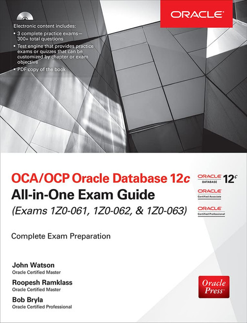 OCA/OCP Oracle Database 12c All-in-One Exam Guide