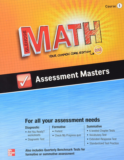 Glencoe Math Course 1 Assessment Masters
