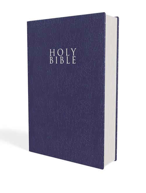 NIV Gift and Award Bible Leather-Look Blue Red Letter Comfort Print