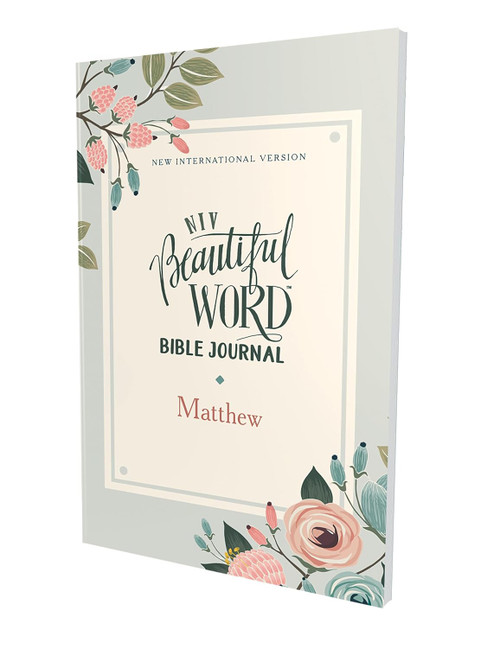NIV Beautiful Word Bible Journal Matthew Paperback Comfort Print