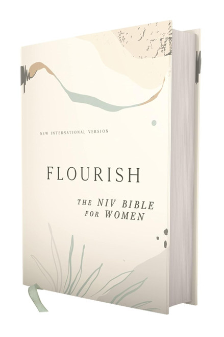Flourish: The NIV Bible for Women Hardcover Multi-color/Cream Comfort