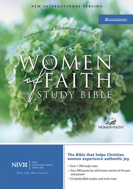 NIV Women of Faith Study Bible - Violet