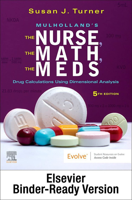 Mulholland's The Nurse The Math The Meds - Binder Ready
