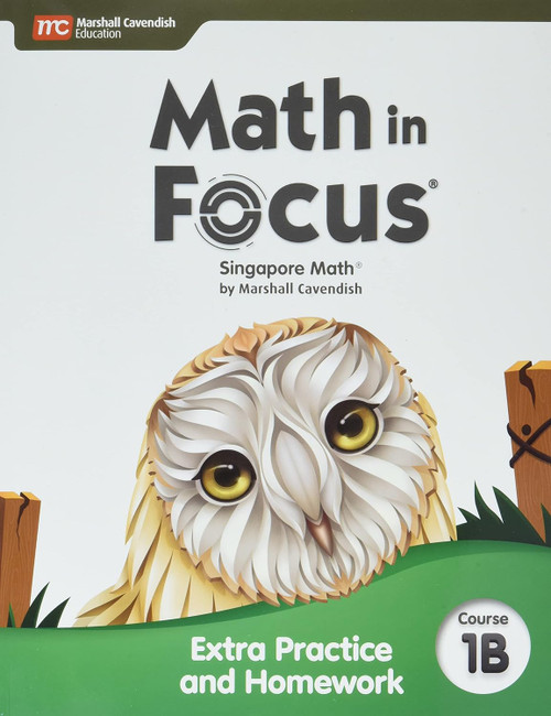 Extra Practice and Homework Volume B Course 1 (Math in Focus)