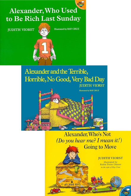 Alexander 3-Book Set: Alexander and the Terrible Horrible No Good