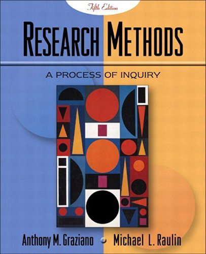 Research Methods by Anthony Graziano