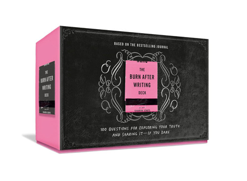 The Burn After Writing Deck: 100 Questions for Exploring Your Truth