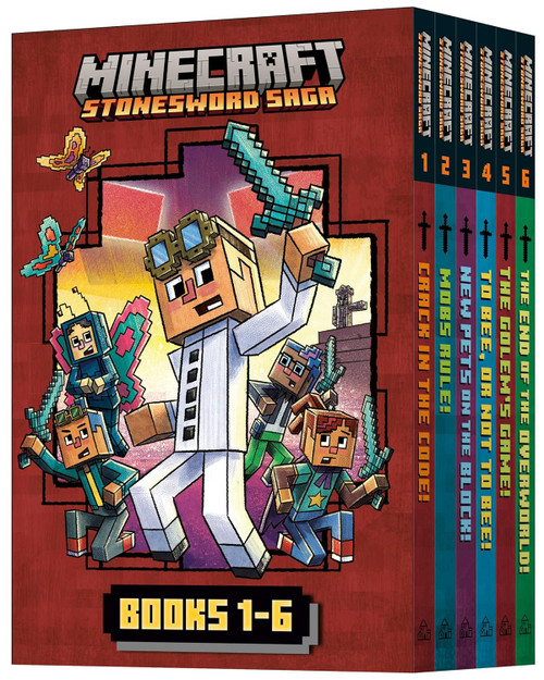 Minecraft Stonesword Saga Chapter Book Boxed Set