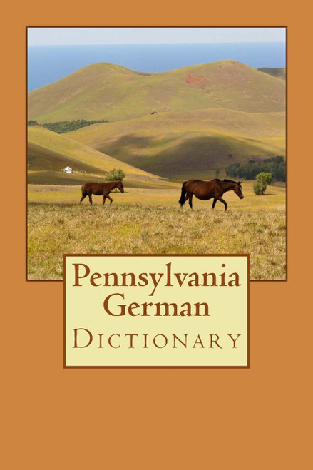 Pennsylvania German Dictionary