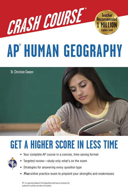 AP Human Geography Crash Course Book + Online: Get a Higher Score in