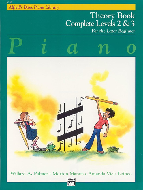 Alfred's Basic Piano Library Theory Complete Bk 2 & 3: For the Later
