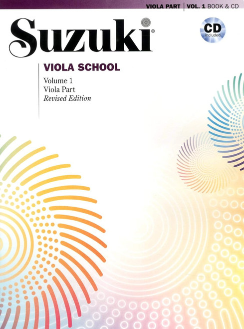 Suzuki Viola School Vol 1: Viola Part Book & CD