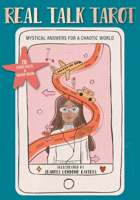 Real Talk Tarot 78 Card Deck and Guide Book: Mystical Answers for a