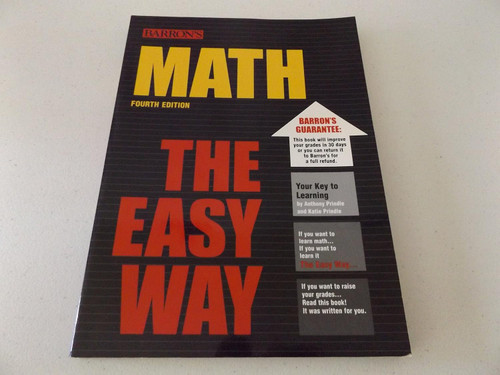 Math the Easy Way (Barron's Easy Series)