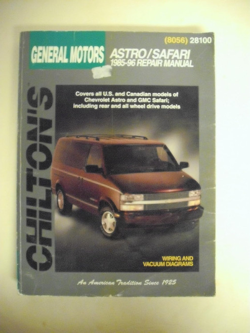 Chilton's Gm Astro/Safari 1985-96