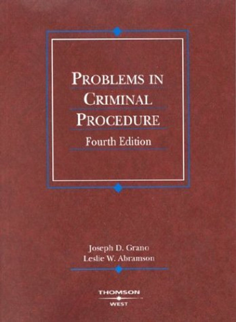 Problems In Criminal Procedure