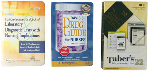 Taber's Cyclopedic Medical Dictionary + Davis's Drug Guide for Nurses