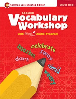 Vocabulary Workshop Level Red
