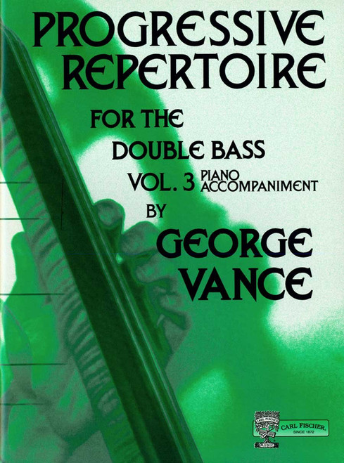 O5463 - Progressive Repertoire for the Double Bass - Volume 3