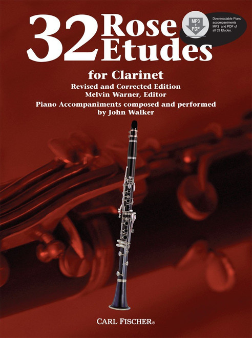 WF85 - 32 Rose Etudes for Clarinet Book