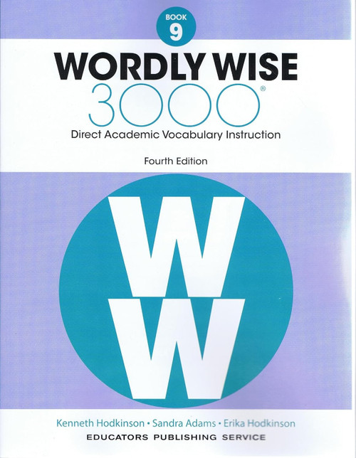 Wordly Wise 3000 Grade 3 SET Student Book Test Booklet and Answer Key