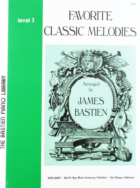 WP75 - Favorite Classic Melodies - Level 3 - Bastien