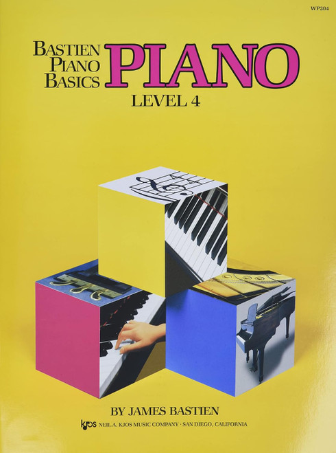 WP204 - Bastien Piano Basics - Piano Level 4