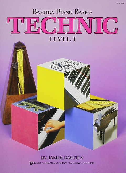 WP216 - Bastien Piano Basics - Technic Level 1