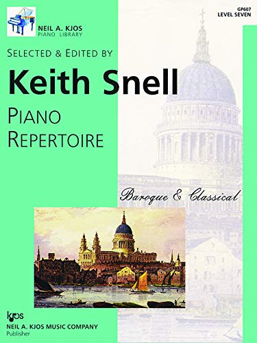 GP607 - Piano Repertoire - Baroque & Classical - Level 7