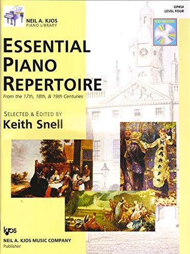 GP454 - Essential Piano Repertoire of the 17th 18th & 19th Centuries